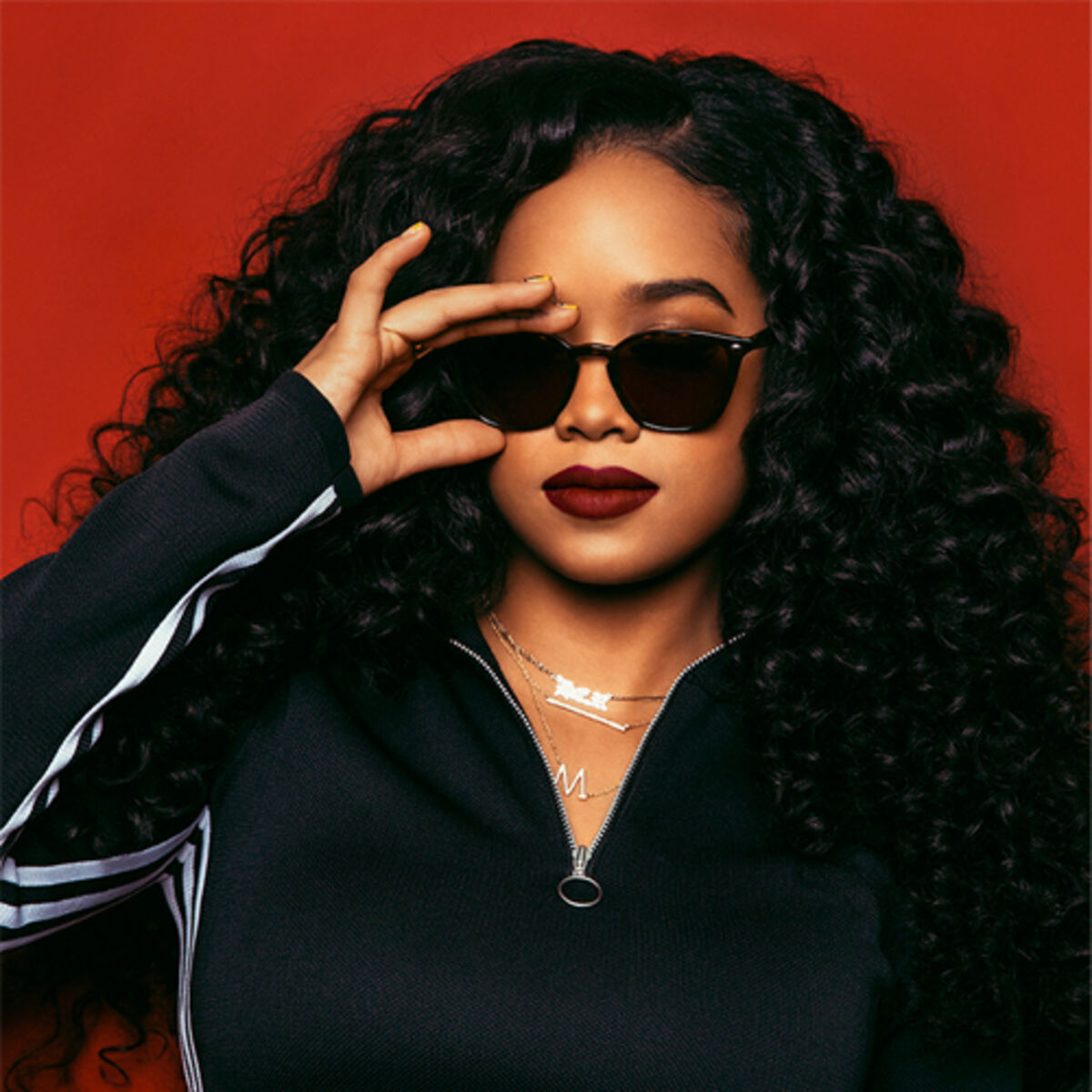 H.E.R. performing live